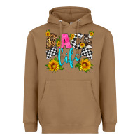 Toasted Coconut race life Heavyweight Hoodie - HRA Design Shop