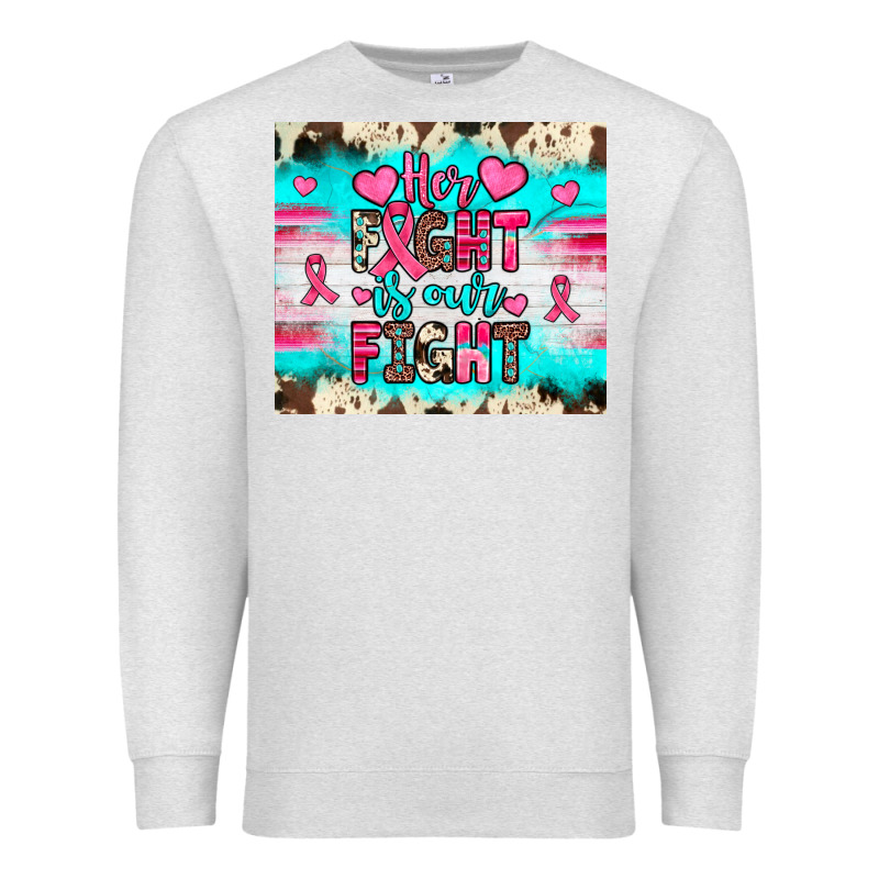 Her Fight Is Our Fight Premium Sweatshirt by JahusDesignShop | Teevron