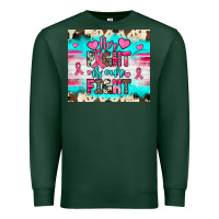 Sports Green her fight is our fight Premium Sweatshirt - JahusDesignShop