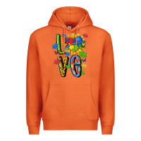Carrot autism love Premium Hoodie - MaliasSmallBusiness