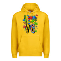 Lemon autism love Premium Hoodie - MaliasSmallBusiness