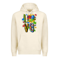 Tofu autism love Premium Hoodie - MaliasSmallBusiness