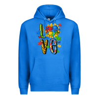 True Royal autism love Premium Hoodie - MaliasSmallBusiness