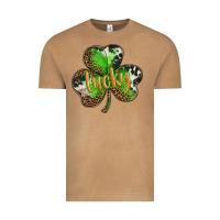 Vintage Camel st. patricks day lucky shamrock Vintage Tee - BarkalooDesign
