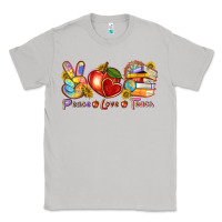 Moon Dust peace love teach Classic Tee - texasbilliewilder