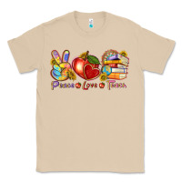 Mushroom peace love teach Classic Tee - texasbilliewilder