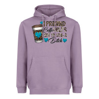 Lavender coffee Heavyweight Hoodie - CowhideDigitalArt