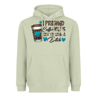 Matcha coffee Heavyweight Hoodie - CowhideDigitalArt