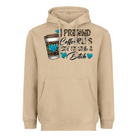 Mushroom coffee Heavyweight Hoodie - CowhideDigitalArt