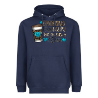 Navy coffee Heavyweight Hoodie - CowhideDigitalArt