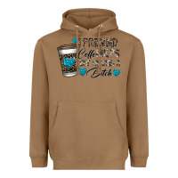 Toasted Coconut coffee Heavyweight Hoodie - CowhideDigitalArt