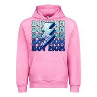 Fuchsia Pink boy mom Urban Hoodie - MaliasSmallBusiness