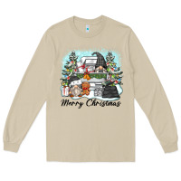 Mushroom merry christmas gnomes Long Sleeve Tee - Zillion Design Studio