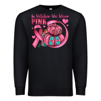Black in october we wear pink Premium Sweatshirt - JahusDesignShop