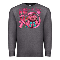 Charcoal Heather in october we wear pink Premium Sweatshirt - JahusDesignShop