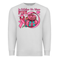Dove Grey in october we wear pink Premium Sweatshirt - JahusDesignShop