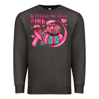 Smoke in october we wear pink Premium Sweatshirt - JahusDesignShop