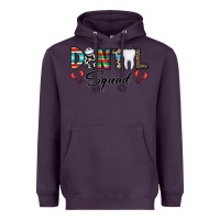 Plum dental squad Heavyweight Hoodie - CowhideDigitalArt