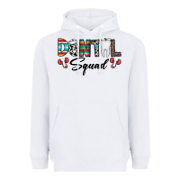 White dental squad Heavyweight Hoodie - CowhideDigitalArt