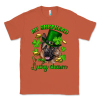 Copper st.patrick's day my shepherd is my lucky charm Classic Tee - RanaPortraitStore