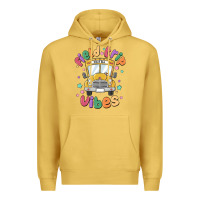 Antique Gold field trip vibes Premium Hoodie - MaliasSmallBusiness