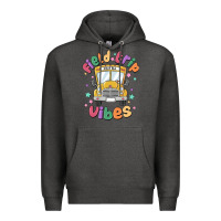 Charcoal Heather field trip vibes Premium Hoodie - MaliasSmallBusiness