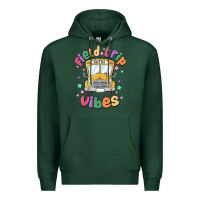 Sports Green field trip vibes Premium Hoodie - MaliasSmallBusiness