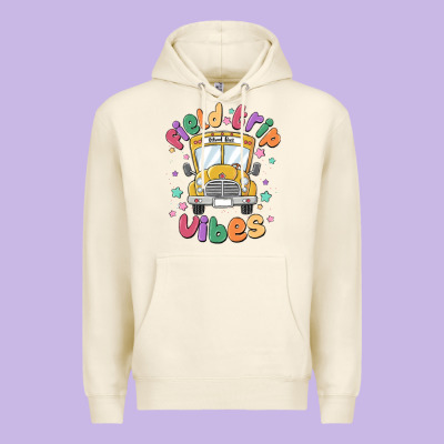 Field Trip Vibes Premium Hoodie Designed By Maliassmallbusiness