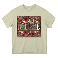 Mossy Believe Heavy Core Tee - CowhideDigitalArt