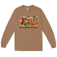 Toasted Coconut jesus the reason for the season Long Sleeve Tee - Zillion Design Studio