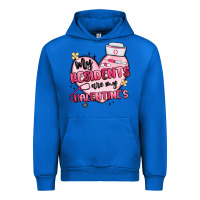 Cobalt my residents are my valentines Urban Hoodie - MaliasSmallBusiness