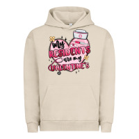 Pigment French Oak my residents are my valentines Urban Hoodie - MaliasSmallBusiness
