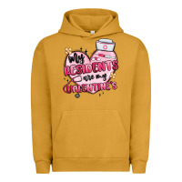 Pigment Peanut Butter my residents are my valentines Urban Hoodie - MaliasSmallBusiness