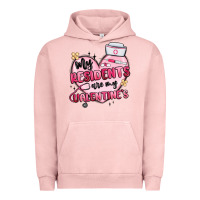 Pigment Salmon my residents are my valentines Urban Hoodie - MaliasSmallBusiness