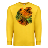 Lemon spider leopard  halloween patch Premium Sweatshirt - BundleAndBundleShop