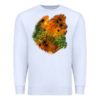 White spider leopard  halloween patch Premium Sweatshirt - BundleAndBundleShop