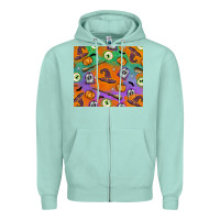 Seafoam halloween Zipper Hoodie - texasbilliewilder