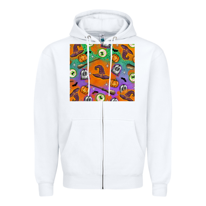 Halloween Zipper Hoodie by texasbilliewilder | Teevron
