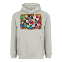 Moon Dust race leopard and tie dye background Heavyweight Hoodie - HRA Design Shop