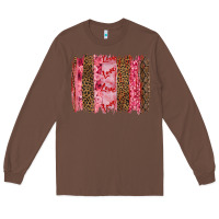 Chestnut valentine's day love brushstrokes Long Sleeve Tee - RanaPortraitStore
