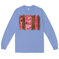 Colony Blue valentine's day love brushstrokes Long Sleeve Tee - RanaPortraitStore