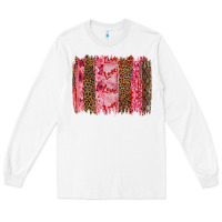 White valentine's day love brushstrokes Long Sleeve Tee - RanaPortraitStore
