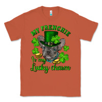Copper st.patrick's day my french bulldog is my lucky charm Classic Tee - RanaPortraitStore