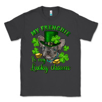Smoke st.patrick's day my french bulldog is my lucky charm Classic Tee - RanaPortraitStore