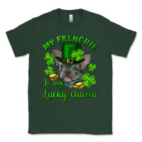 Sports Green st.patrick's day my french bulldog is my lucky charm Classic Tee - RanaPortraitStore