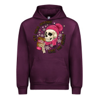 Mauve Wine its cold outside like my heart Urban Hoodie - MaliasSmallBusiness