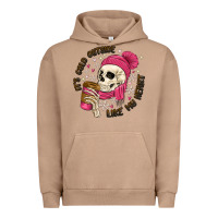 Pigment Burro its cold outside like my heart Urban Hoodie - MaliasSmallBusiness