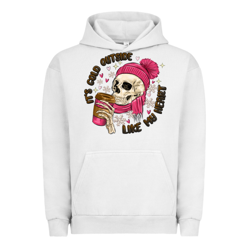 Its Cold Outside Like My Heart Urban Hoodie by MaliasSmallBusiness | Teevron