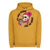 Pigment Peanut Butter its cold outside like my heart Urban Hoodie - MaliasSmallBusiness