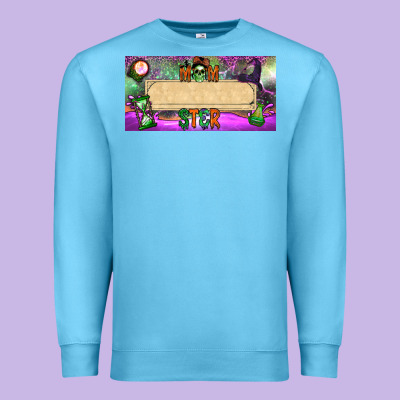 Custom Name Momster License Plate Template Premium Sweatshirt Designed By Bundleandbundleshop